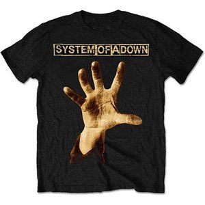 System of a Down Hand Heavy Metal Rock T-Shirt